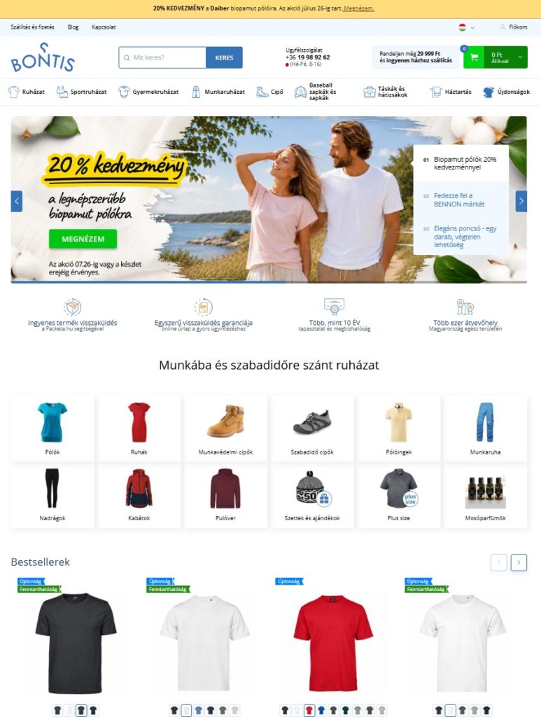 Női divat webshop